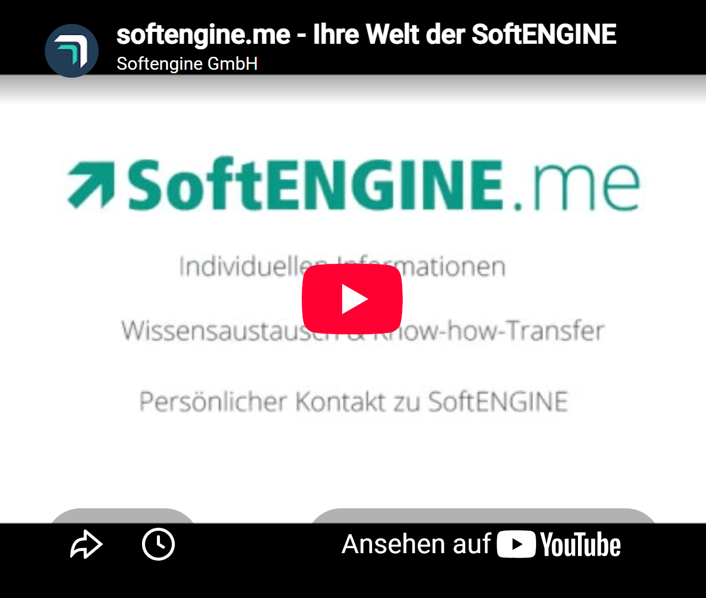 Video_softengine.me softengine.me - Ihre Welt der SoftENGINE